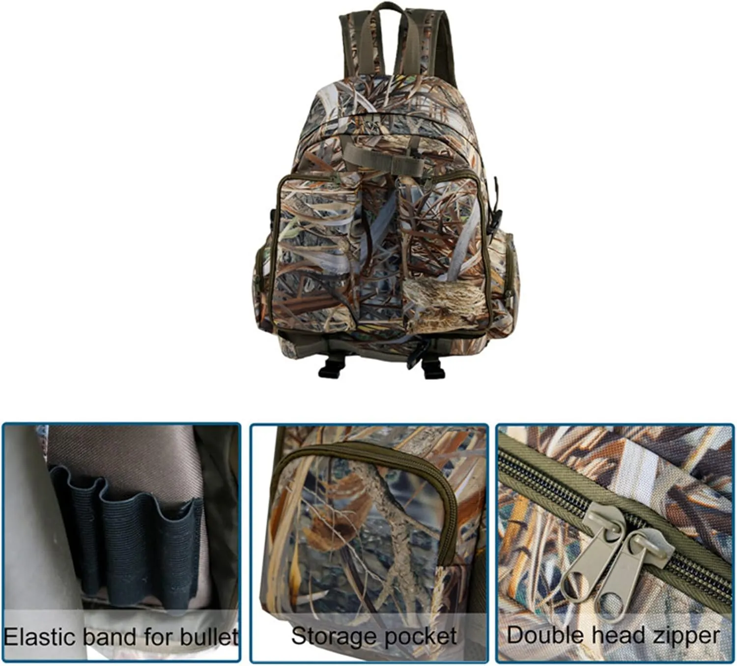 Hunting-Backpack Outdoor Sports Gear Daypack Hiking-Bag - Travel Packs Durable Camping Climbing with Rifle Carry System,A,M