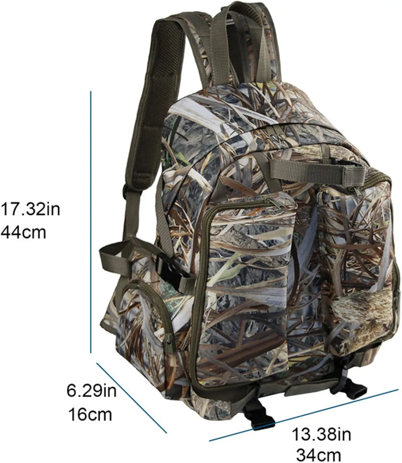 Hunting-Backpack Outdoor Sports Gear Daypack Hiking-Bag - Travel Packs Durable Camping Climbing with Rifle Carry System,A,M