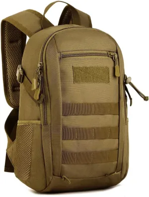 HUNTVP 10L/20L Mini Daypack Military MOLLE Backpack Rucksack Gear Tactical Assault Pack Bag for Hunting Camping Trekking