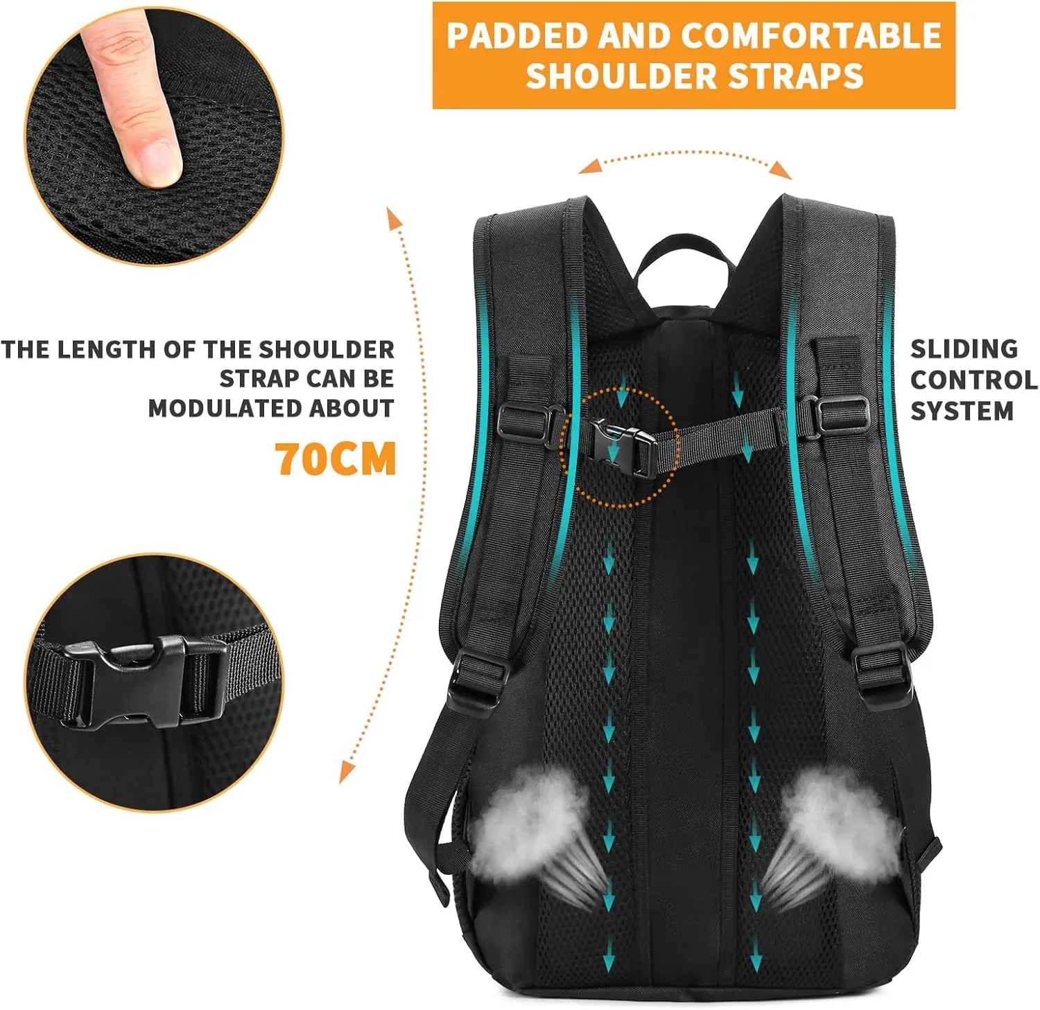 HUNTVP 10L/20L Mini Daypack Military MOLLE Backpack Rucksack Gear Tactical Assault Pack Bag for Hunting Camping Trekking