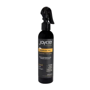 Hydrate Me Rosewater Silk Spray with Silk Amino Acids and Coconut To Refresh and Revive All Hair Textures and Styles, Light Floral Spray for use with LOC/LCO Methods, 8 ounces
