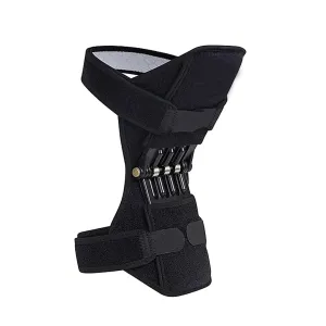 IPENNY Power Knee Stabilizer Pads Knee Booster Brace knee Joint Support, Protective Booster Gear Patella Support Climbing Upstairs Spring Lift, 1 Pair