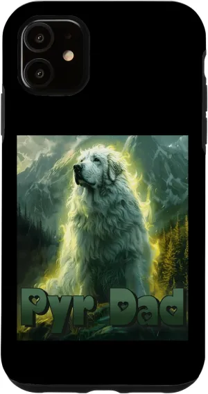 iPhone 11 Great Pyrenees Pyr Dad Snow Bear Mountain Dog Magic Sheepdog Case