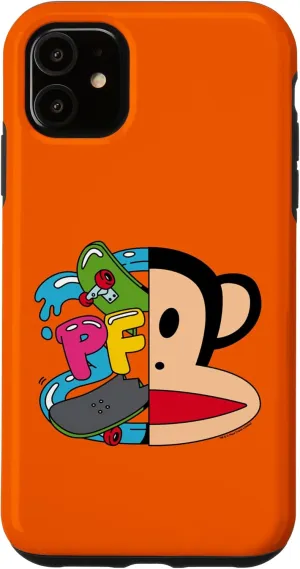 iPhone 11 Paul Frank Julius Skateboard Face Logo Case