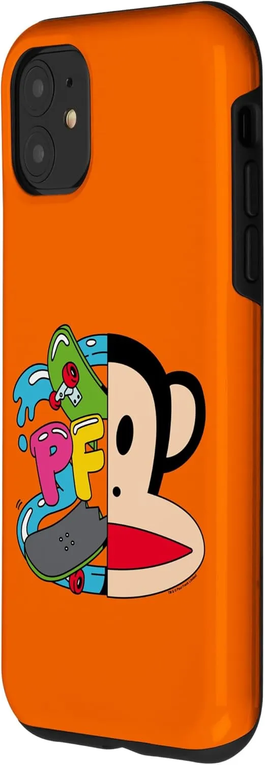 iPhone 11 Paul Frank Julius Skateboard Face Logo Case