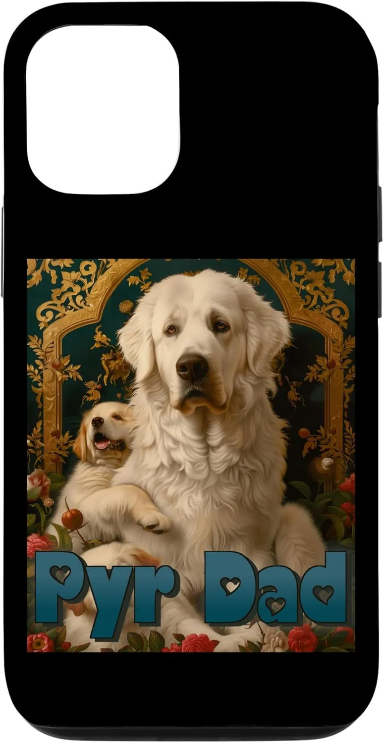 iPhone 13 Great Pyrenees Pyr Dad Snow Bear Mountain Dog Sheepdog Couch Case