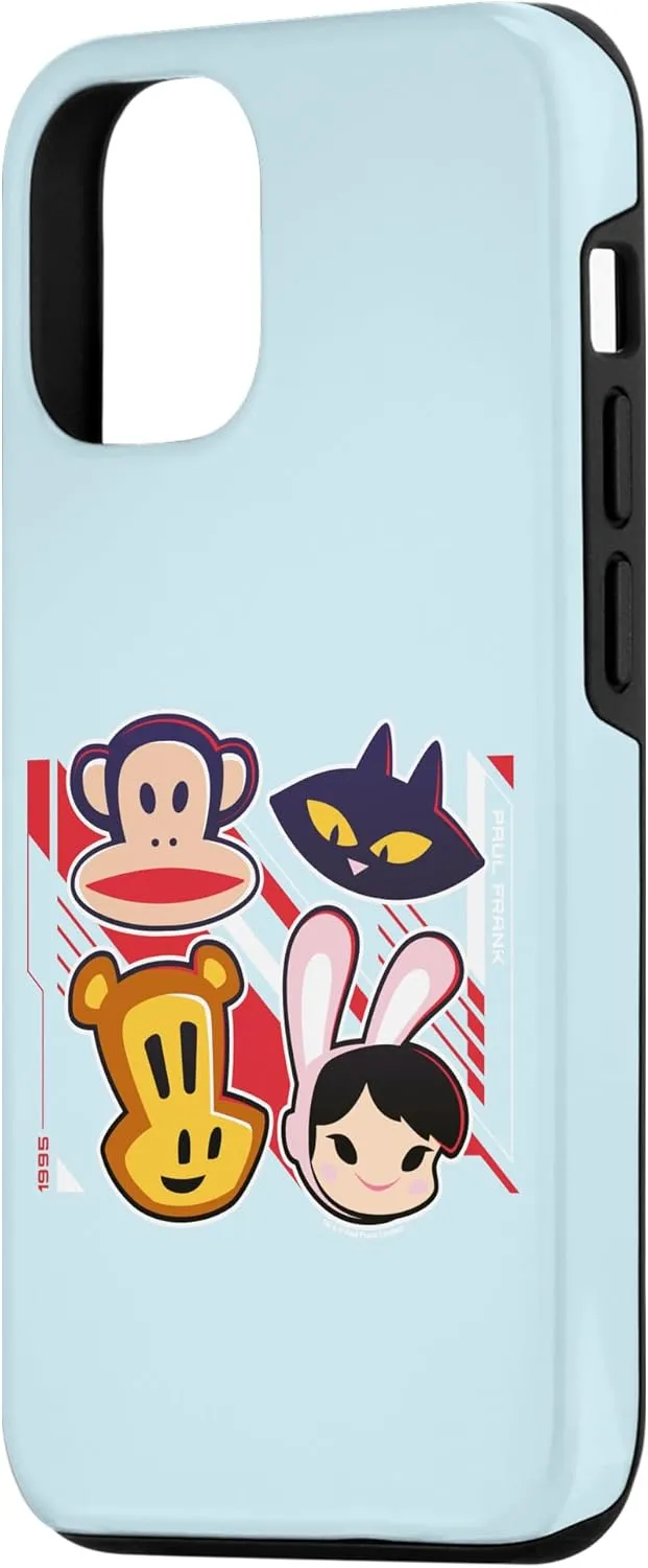 iPhone 14 Pro Paul Frank Retro 1995 Julius The Monkey & Co Heads Case