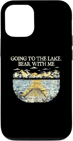 iPhone 15 Bear with Me Lakes Traveler Lagoon Exploration Summer Case