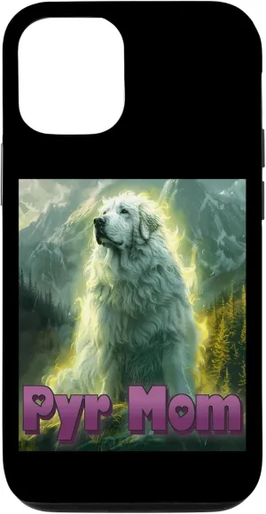 iPhone 15 Great Pyrenees Pyr Mom Magic Snow Bear Mountain Dog Sheepdog Case