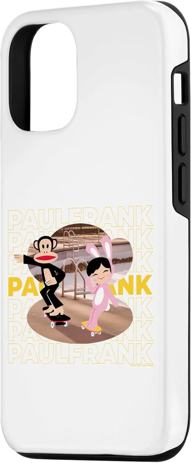 iPhone 15 Paul Frank Julius The Monkey And Bunny Girl Skateboarding Case