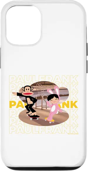 iPhone 15 Paul Frank Julius The Monkey And Bunny Girl Skateboarding Case