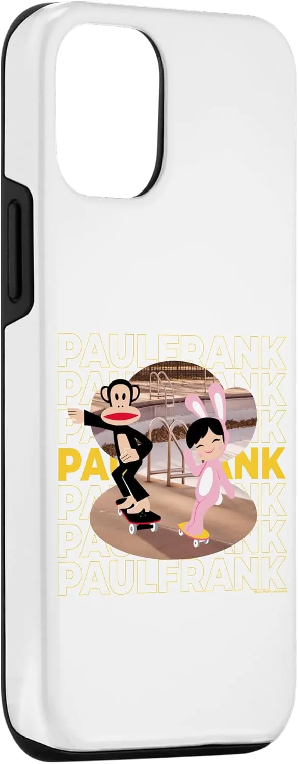 iPhone 15 Paul Frank Julius The Monkey And Bunny Girl Skateboarding Case