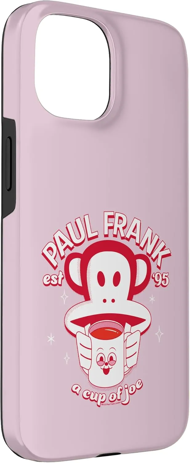iPhone 15 Paul Frank Red A Cup Of Joe Coffee Julius Monkey Case