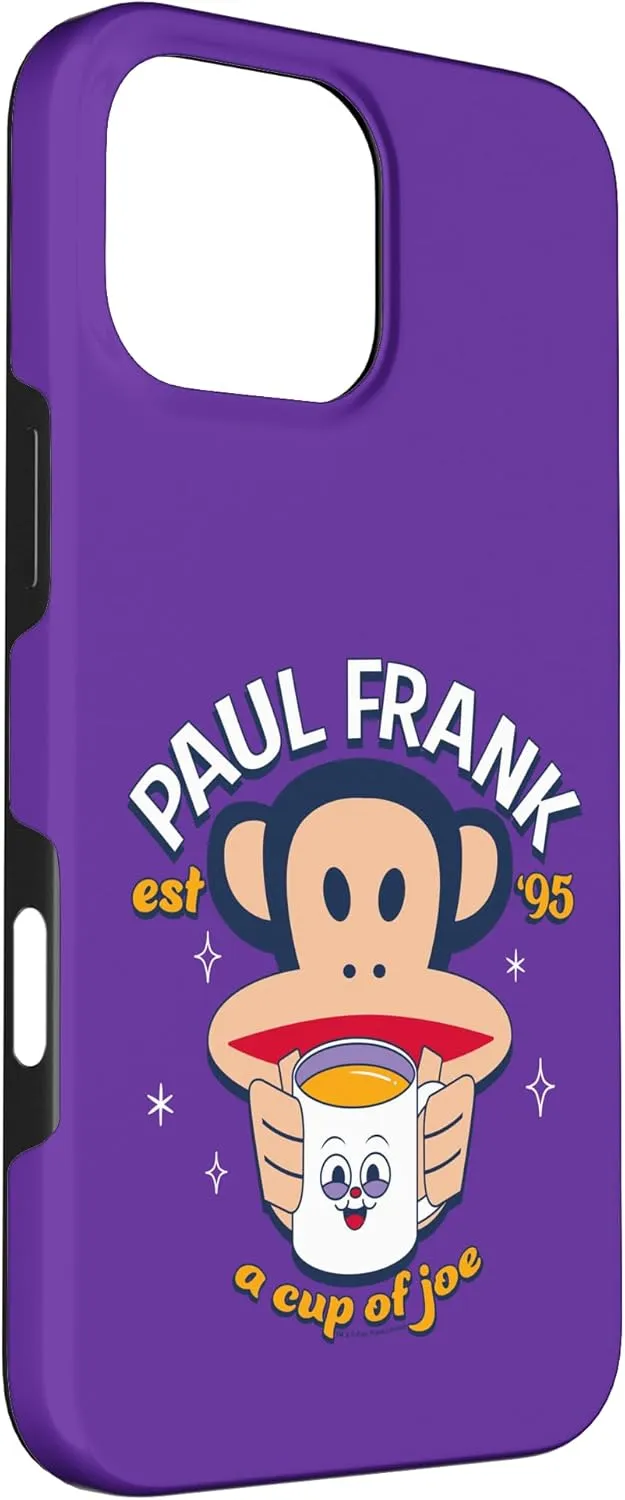 iPhone 16 Pro Max Paul Frank A Cup Of Joe Coffee Julius Monkey Case