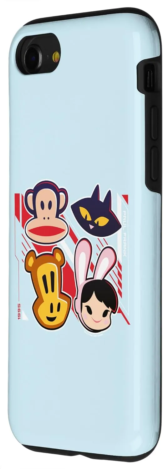 iPhone SE (2020) / 7 / 8 Paul Frank Retro 1995 Julius The Monkey & Co Heads Case