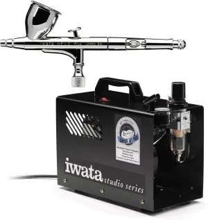 Iwata High Performance Plus HP-C Plus Airbrushing System with Smart Jet Pro A.