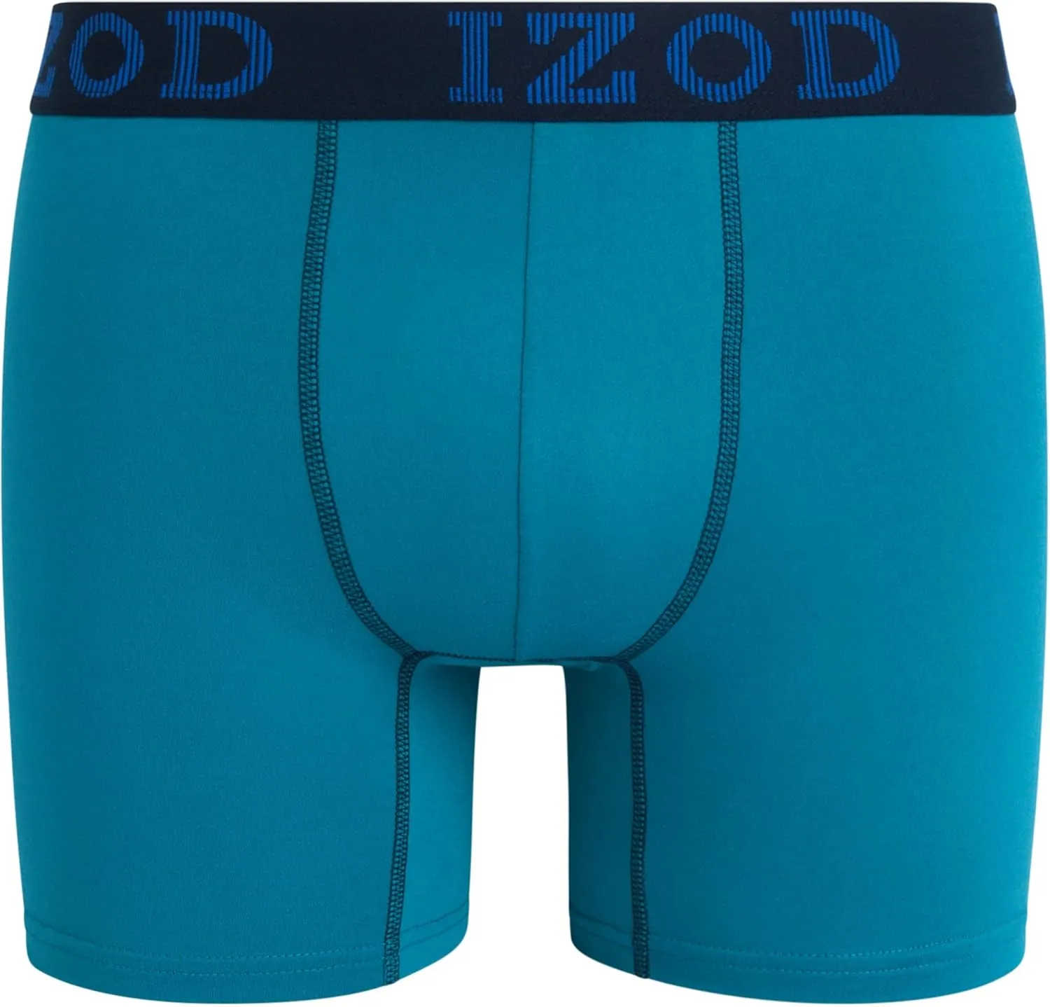 IZOD Mens Boxer Briefs - 3 Pack Soft Stretch Mens Underwear Boxers with Contour Pouch, Athletic Briefs for Men (Sizes: S-XL)