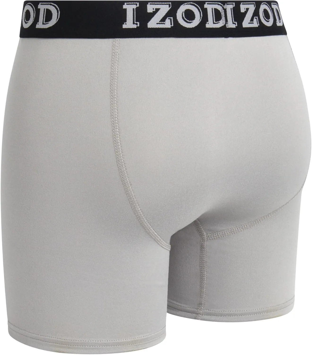 IZOD Mens Boxer Briefs - 6 Pack Soft Stretch Mens Underwear Boxers with Contour Pouch, Athletic Briefs for Men (Sizes: S-XL)