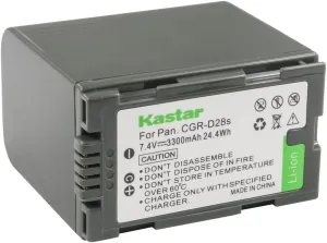 Kastar Battery 1 Pack for Panasonic CGR-D28 D28S CGR-D08 D08S CGR-D14 CGR-D16 D16S, CGR-D120 CGR-D210 CGR-D220 CGR-D320 & Panasonic AG Series, AJ-PCS060G, DZ-MX5000, NV Series, PV Series, VDR-M20