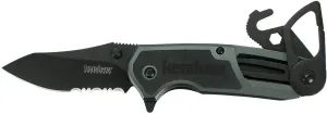 Kershaw Funxion EMT Assisted Opening Knife (3" Black Serr) 8100GRYST
