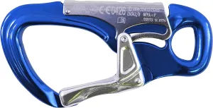 Kong. Tango Carabiner for Ferrata. Double Safety Against Accidental Openings. Resistant 33 KN, CE EN 362/T UIAA Certified. Also Ideal for Adventure Parks. 1 Unit. Weight 130 g.