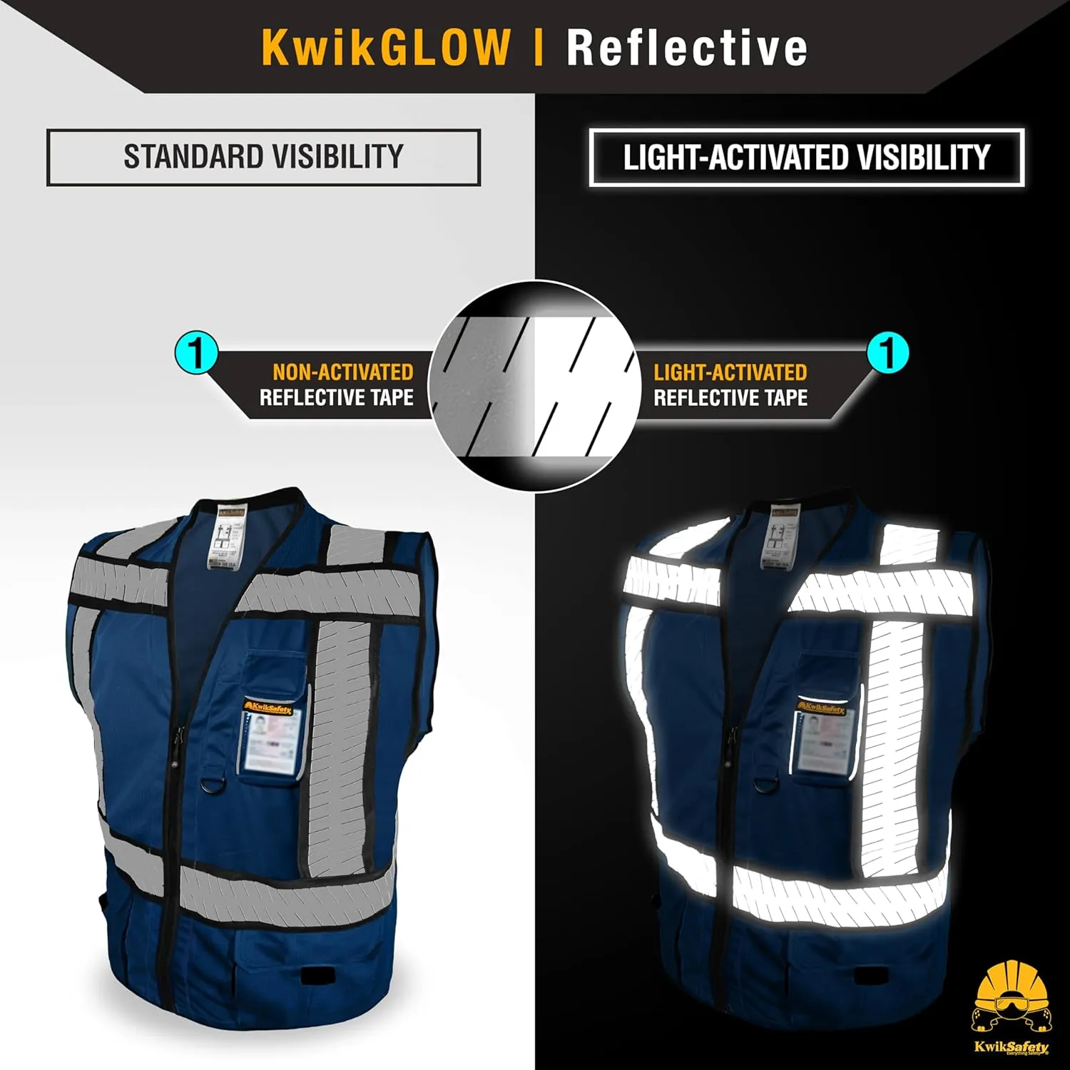 KwikSafety - Charlotte, NC - SHERIFF & SPECIALIST Safety Vest [Multi-Use Pockets & Fishbone Tape] ANSI Tested OSHA