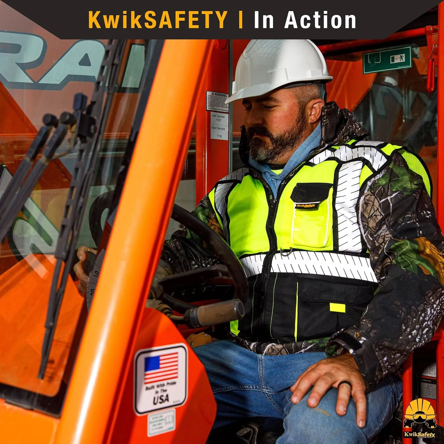KwikSafety - Charlotte, NC - SHERIFF & SPECIALIST Safety Vest [Multi-Use Pockets & Fishbone Tape] ANSI Tested OSHA