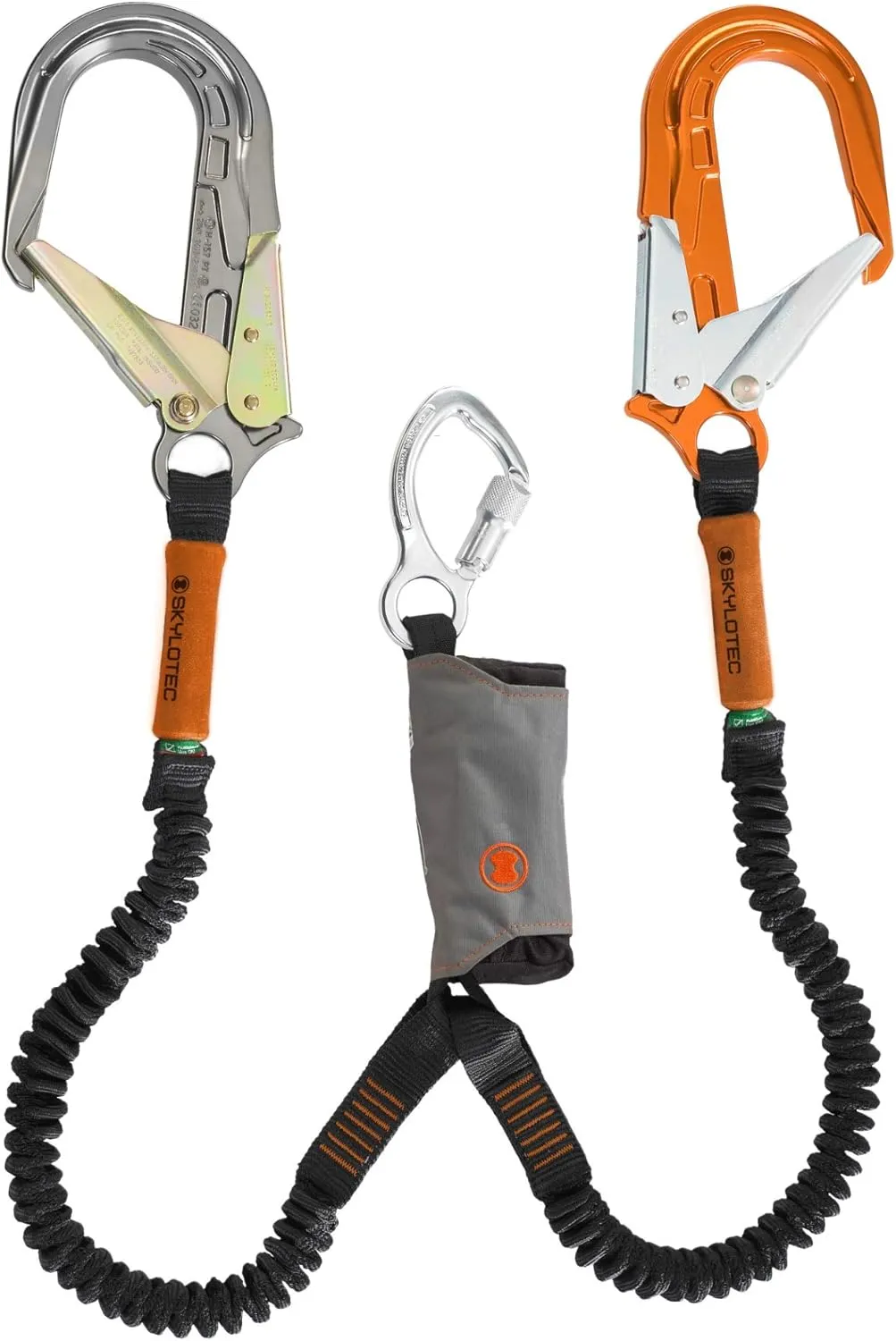 L-0558-1,8 Shock-Absorbing Lanyard (Aluminum Carabiner)