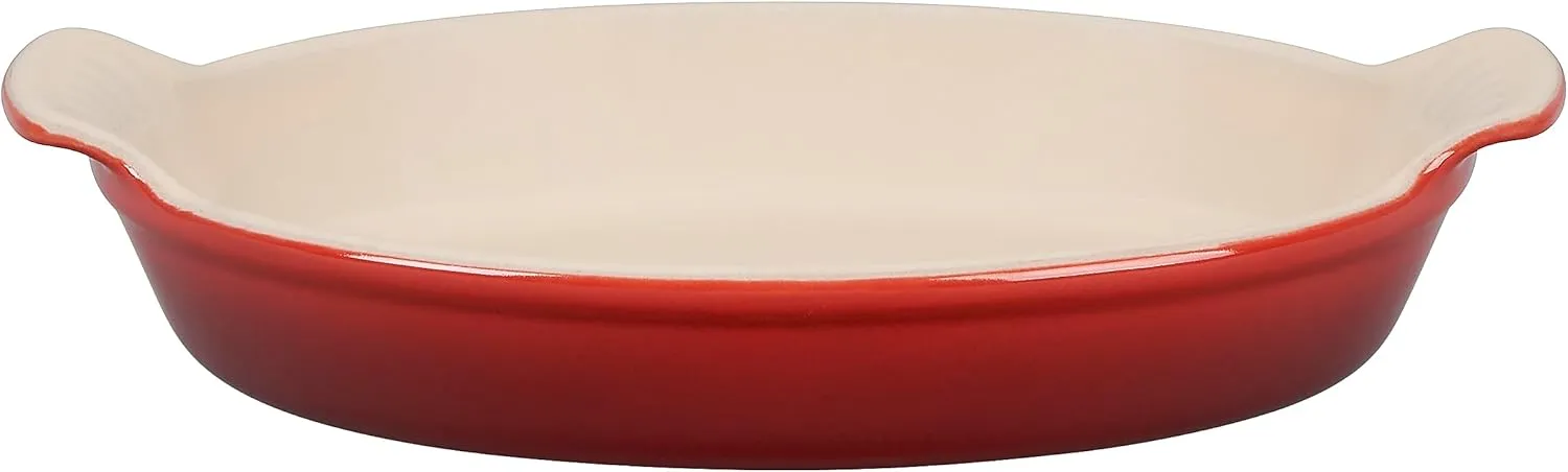 Le Creuset Stoneware 4 PC Heritage Bakeware Set, Cerise