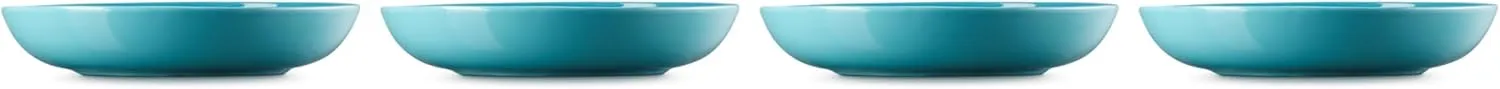 Le Creuset Stoneware Set of 4 Pasta Bowls, 8.5" each, Caribbean