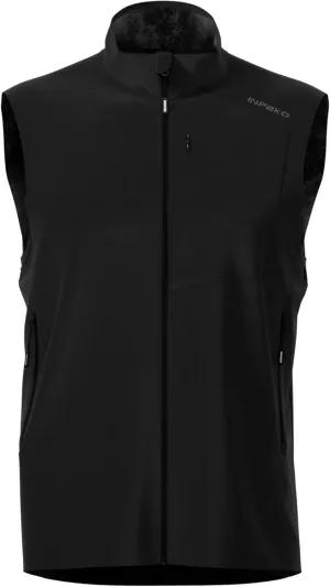 Lightweight Vest for Men, Elastic Softshell Golf Vests, Fleece Lined, Water resistent, Hiking, Cycling