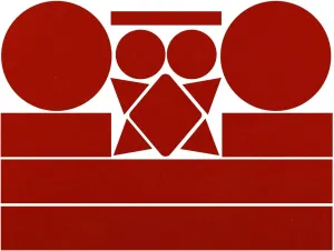Litemark 14 Pcs Reflective Hard Hat Decal Kit - Red Safety Stickers for Work Helmets, Construction Worker, Toolbox, Vehicles, Equipment & Safety Gear - Pack of 5