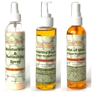 Locs Braids & Twists Trio Bundle