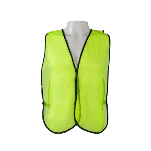 LVM-0/OVM-0 ANSI Non-Rated Mesh Safety Vest - No Reflective Tape