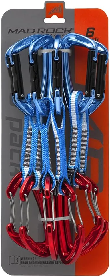 Mad Rock Super Light Draw Express Set - 6 Pack