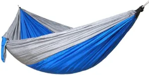 MaGiLL Single Double Hammock Adult Outdoor Backpacking Hanging Chair Swing Camping Bed Portable Hammock (Color : Argento, Size : 15 * 22cm) (Argento 15 * 22cm)
