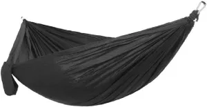 MaGiLL Single Double Hammock Adult Outdoor Backpacking Hanging Chair Swing Camping Bed Portable Hammock (Color : Argento, Size : 15 * 22cm) (Black Soul Eater1)