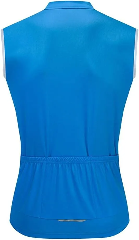 Men's Cycling Jersey Sleeveless Tops Clothing Bike Shirts Vest Breathable Bicycle Clothing Jacket