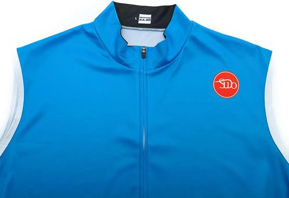 Men's Cycling Jersey Sleeveless Tops Clothing Bike Shirts Vest Breathable Bicycle Clothing Jacket