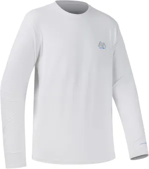Men’s UPF 50  Long Sleeve Performance T-Shirts Permanent UV Protective Quick Dry for Everyday Hiking Fishing Beach
