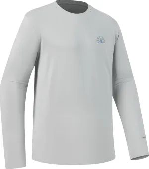 Men’s UPF 50  Long Sleeve Performance T-Shirts Permanent UV Protective Quick Dry for Everyday Hiking Fishing Beach