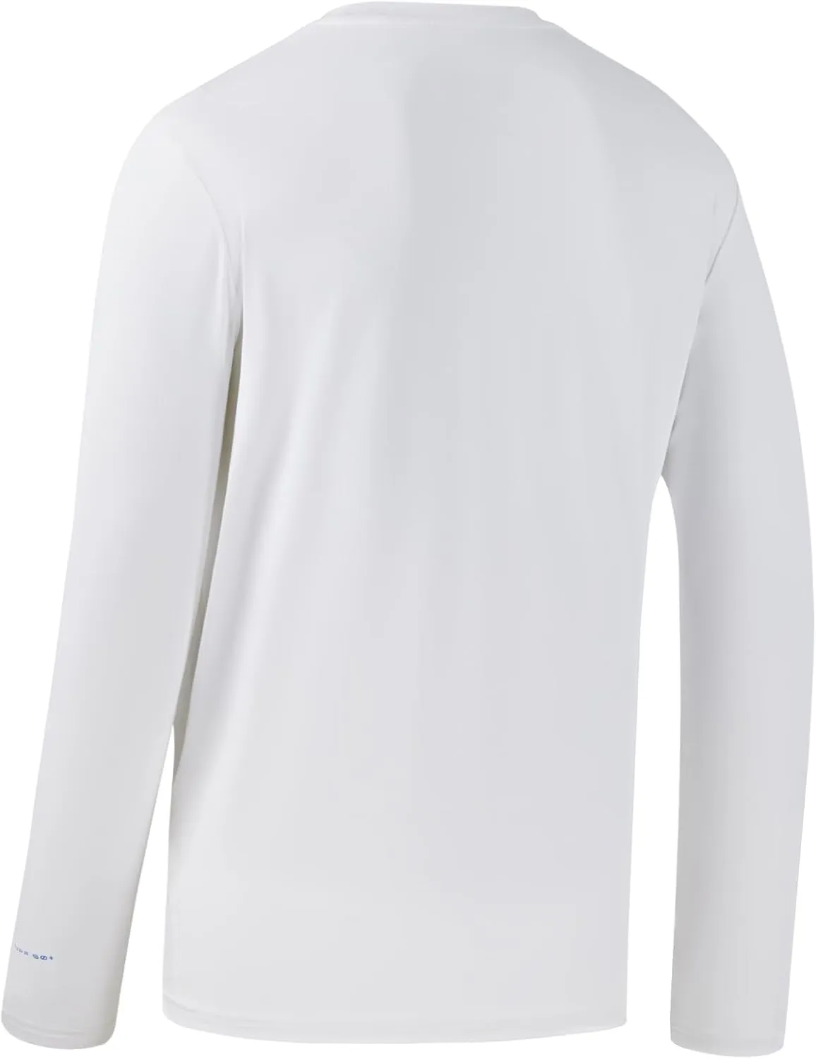Men’s UPF 50  Long Sleeve Performance T-Shirts Permanent UV Protective Quick Dry for Everyday Hiking Fishing Beach