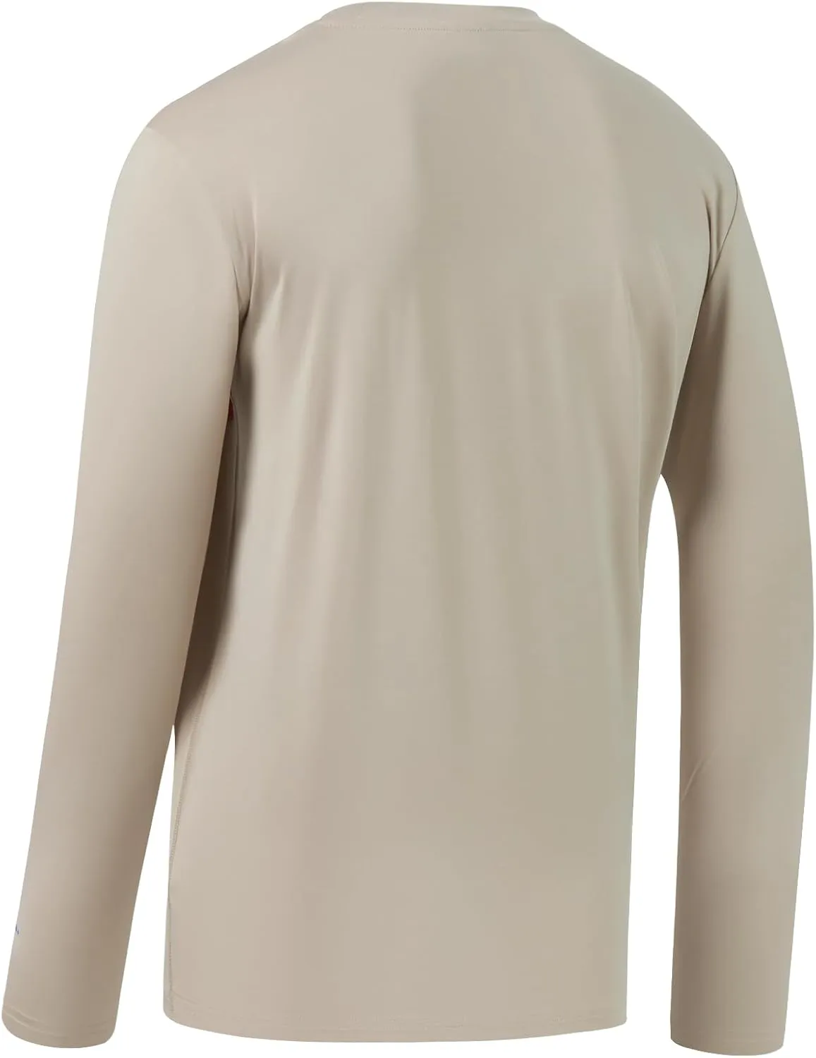 Men’s UPF 50  Long Sleeve Performance T-Shirts Permanent UV Protective Quick Dry for Everyday Hiking Fishing Beach
