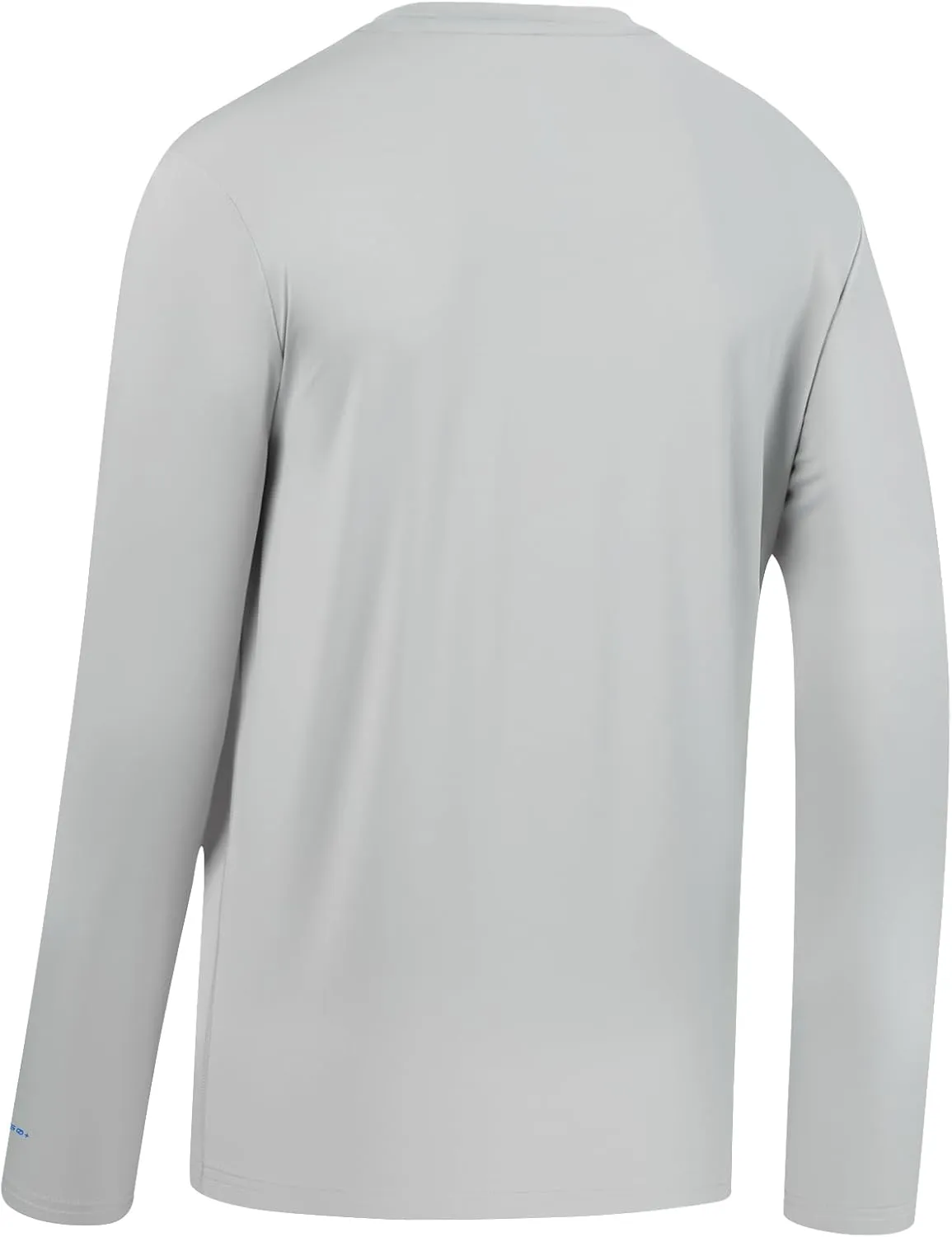 Men’s UPF 50  Long Sleeve Performance T-Shirts Permanent UV Protective Quick Dry for Everyday Hiking Fishing Beach