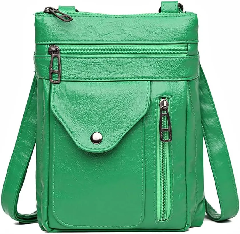 Mens Women's PU Leather Sling Backpack Hiking Chest Bag Crossbody Daypack Bags Birthday Christmas New Year Gift.