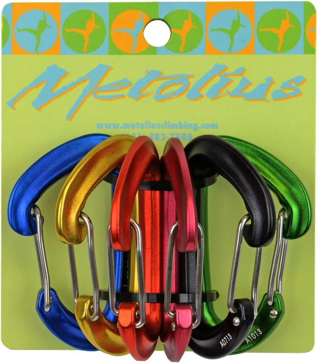 Metolius, F.S. Mini II Jet Carabiner Set - 6-Pack