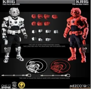 Mezco KRIG - Assault ON KRIG-13 Squadron Builder Set 2-Pack ONE:12 Collective Rumble Society UK Exclusive
