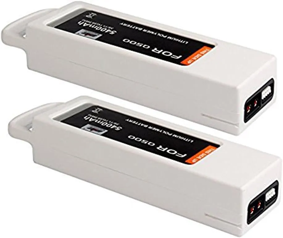 MIFXIN 2 Pack 5400mAh 11.1V LiPo Battery Compatible with Yuneec Q500 Series Typhoon Q 500 4K Quadcopter