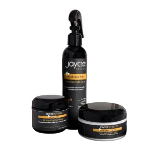 Mini Moisture Bundle to Hydrate, Moisturize, and Soften Your Hair With Extreme Moisture, Locks in Moisture for Dry and Brittle Textured Hair With a Spray, Cream, and Butter