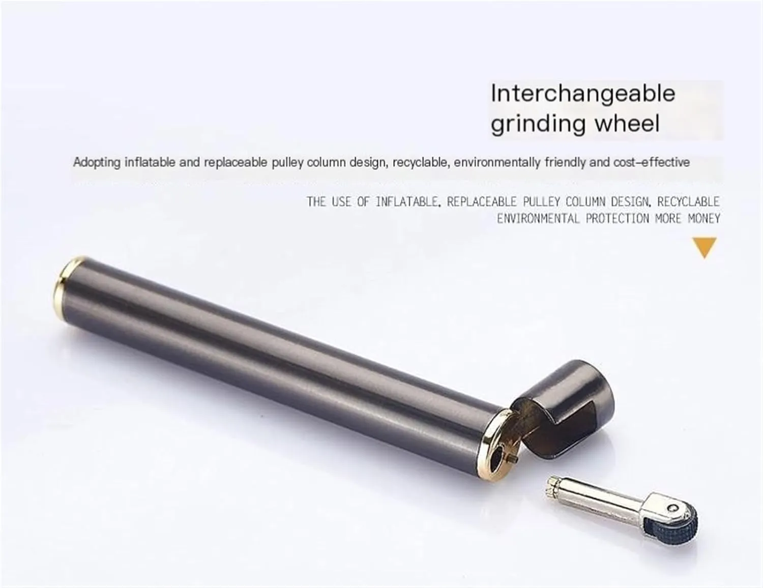 Mini Thin Butane Lighter，Compact Lighter Lighters Butane Fuel Refillable Lighter Small Portable Adjustable Traditional Flame Lighter for Can Be Put in to The Cigarette Box (Color : Gray)